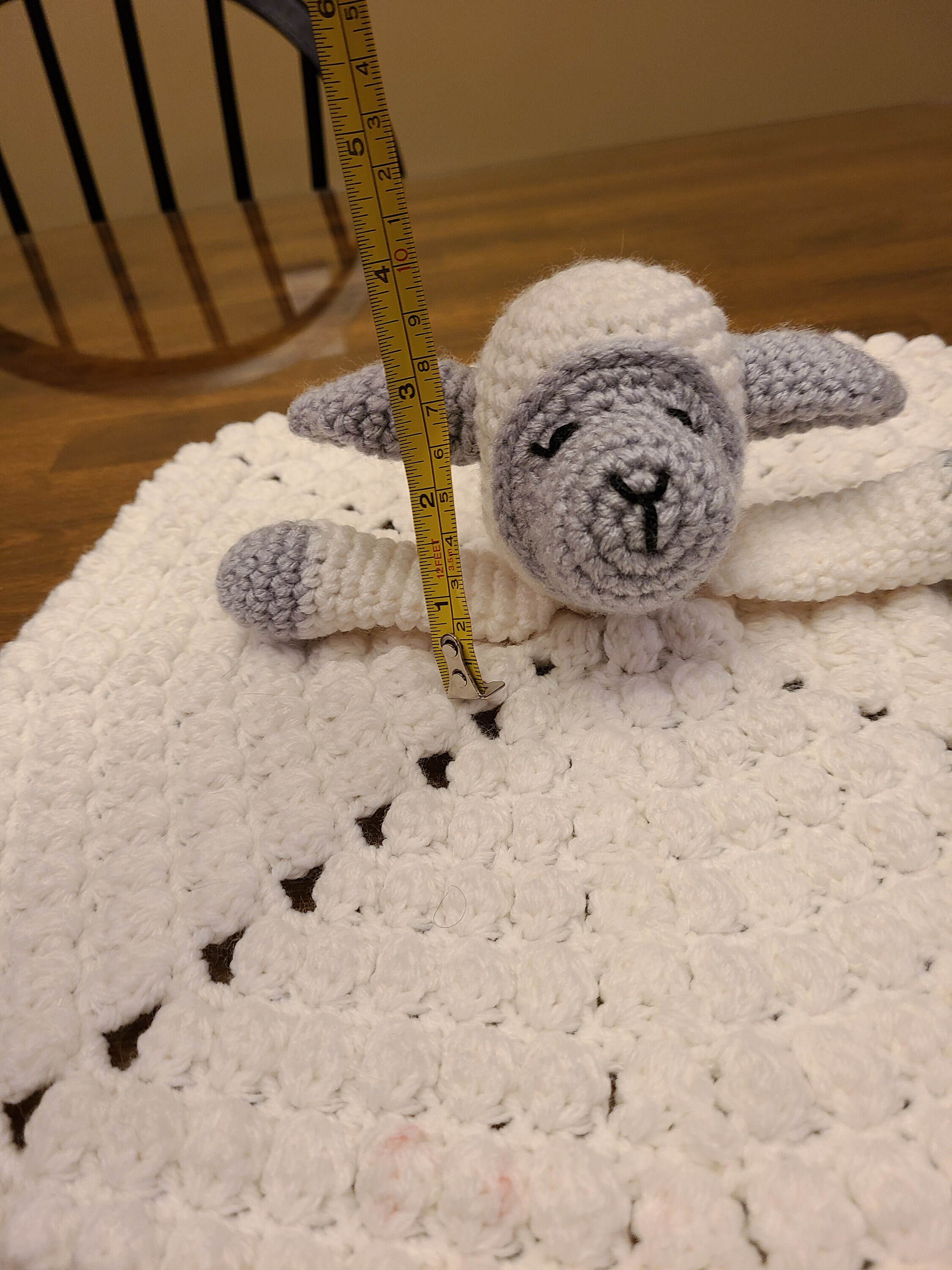 Kittens and Crochet Lamb Baby Security Blanket lovey Pattern Etsy UK
