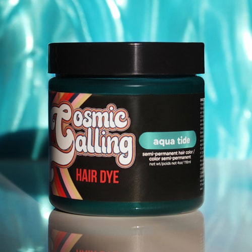 Dark Blue Hair Dye Etsy