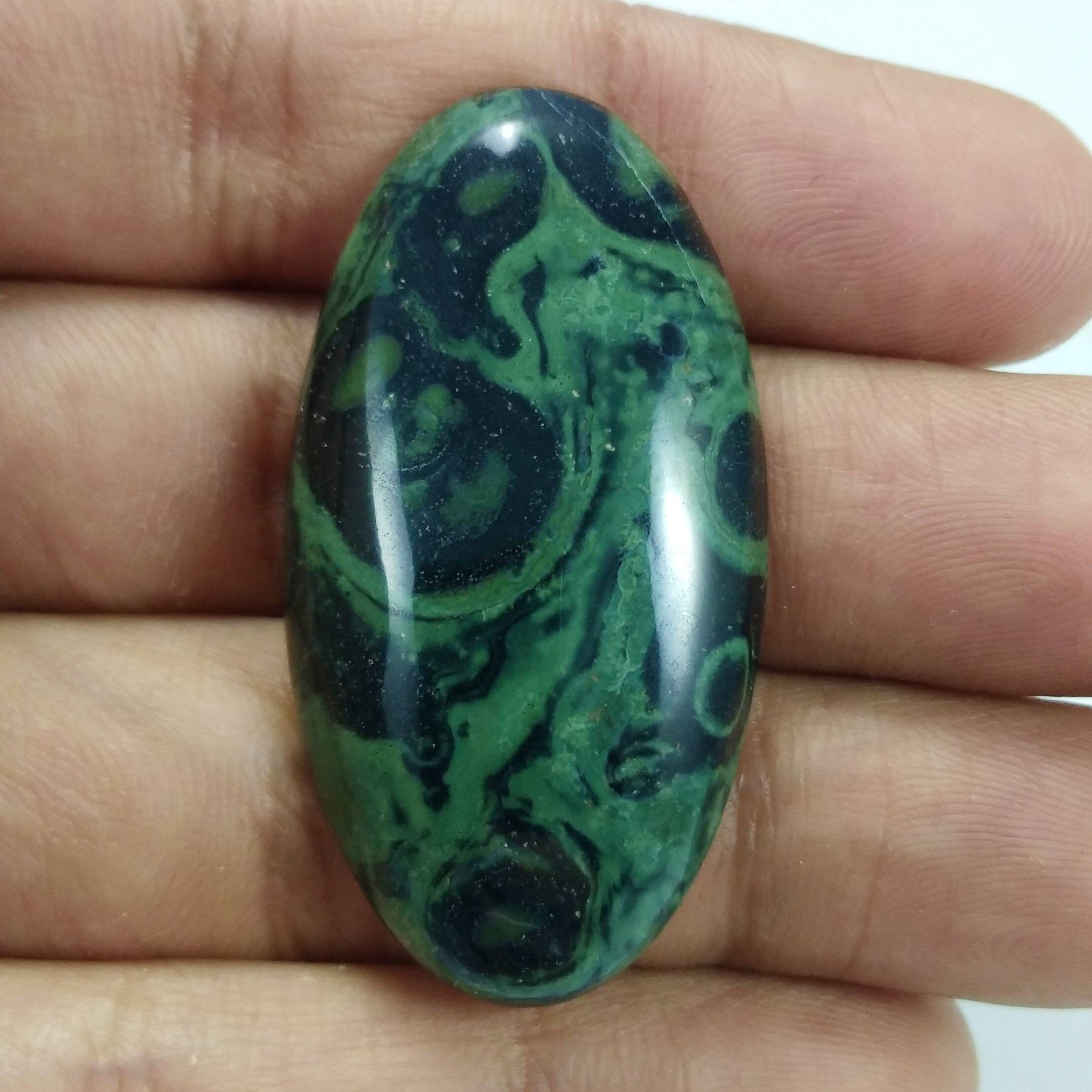 Natural Star Galaxy Gemstone Hand Polished Loose Stone 43 Cts