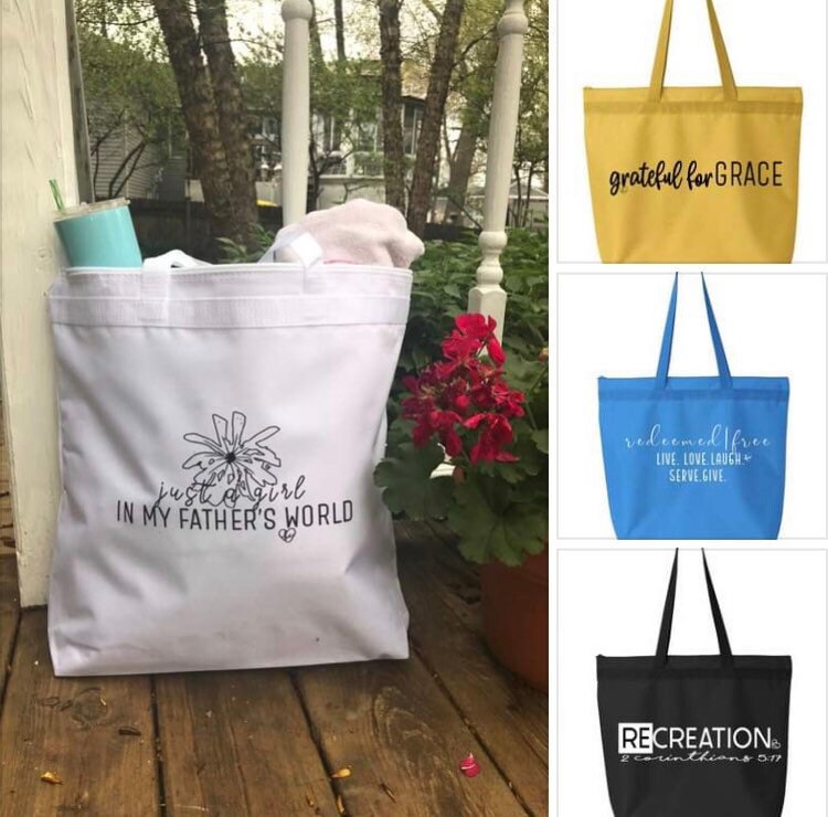 Redeemed By Grace Tote Bag Redeemed By Grace Tote Bag
