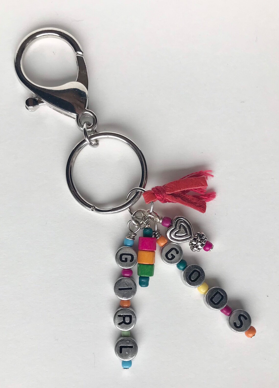 Beaded Backpack Charm Handmade Beaded Keychain God's Etsy