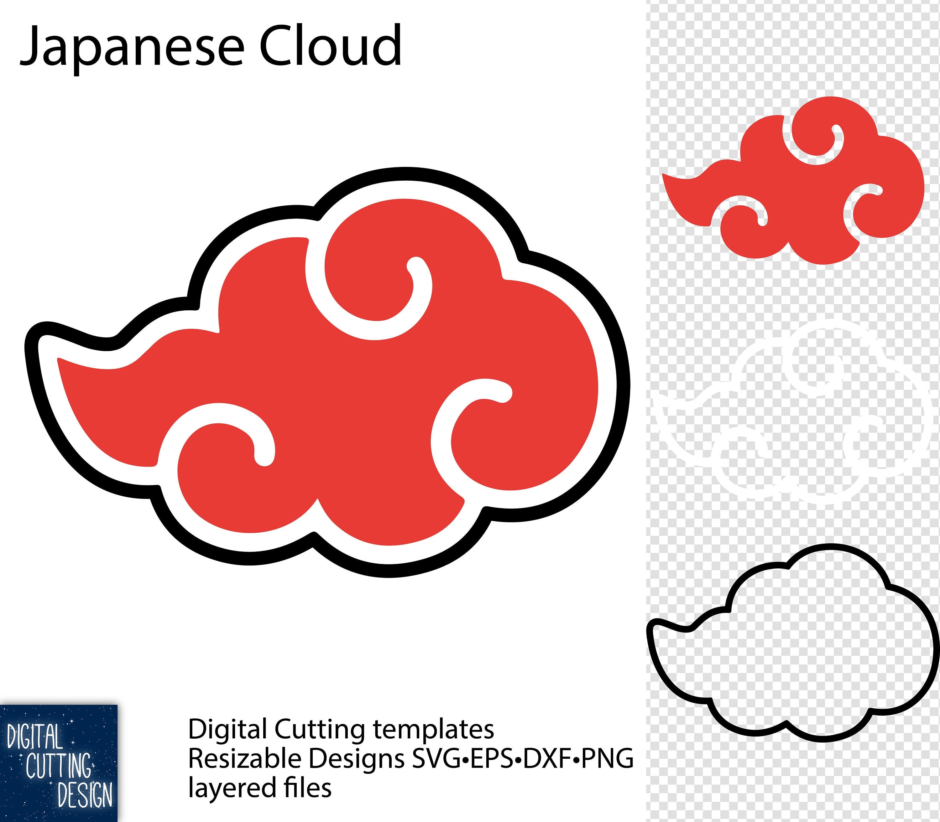 Akatsuki Cloud PNG File - PNG All