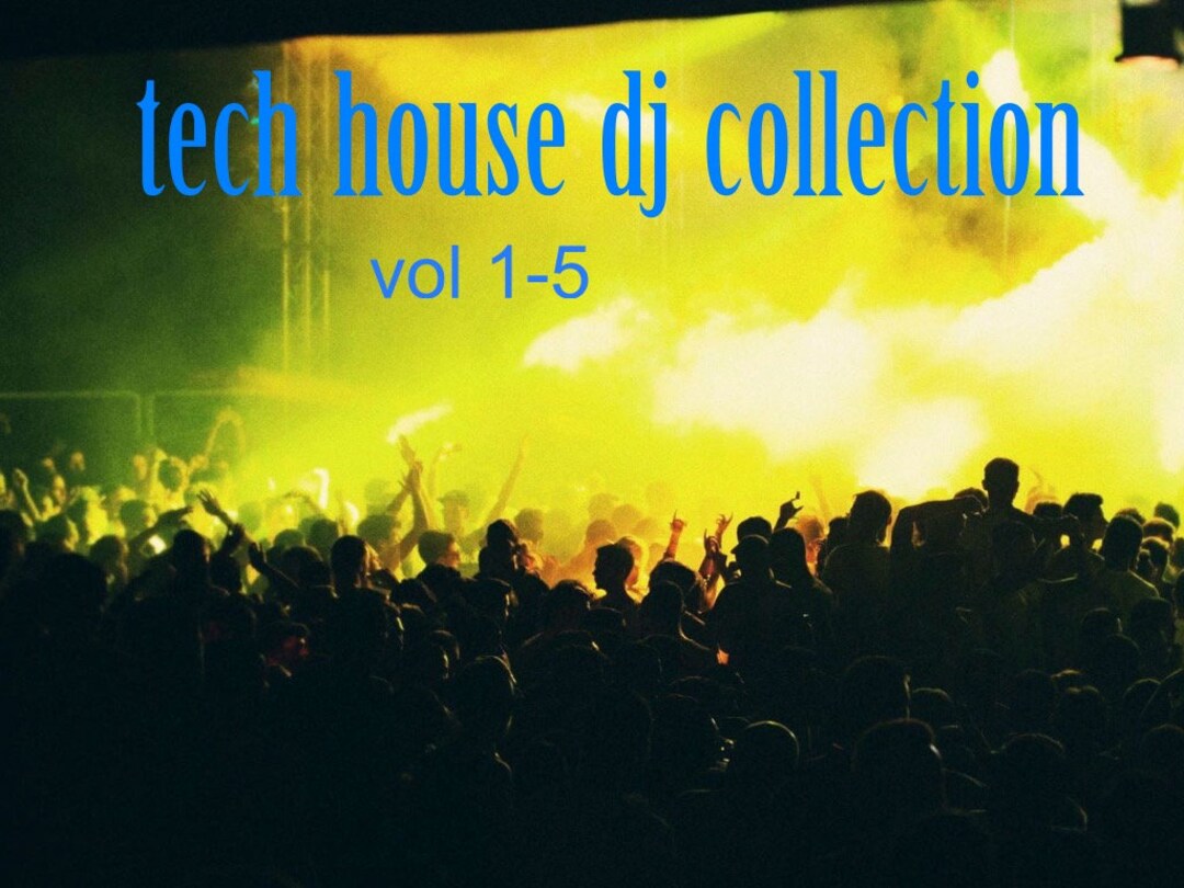 TECH HOUSE Dj COLLECTION.. mp3 Digital Download... High Etsy