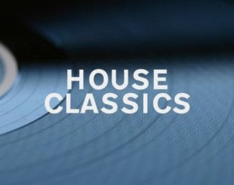 HOUSE CLASSICS 1990s / 2000s mp3 digital download ,,,High Quality Unmixed format,,,,