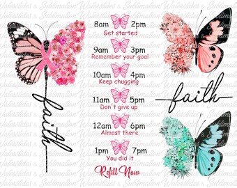 Free Free 298 Butterfly Water Tracker Svg SVG PNG EPS DXF File