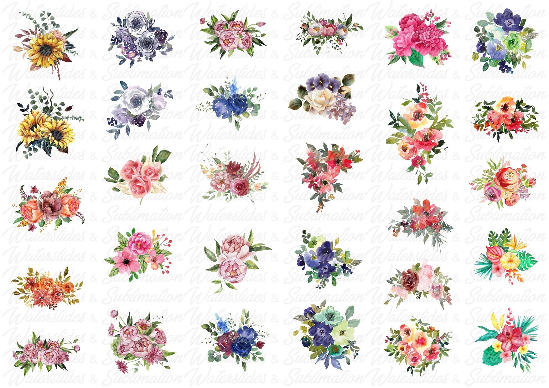 Download Pen Wrap SINGLE'S 6797 Flowers Digital No SVG | Etsy