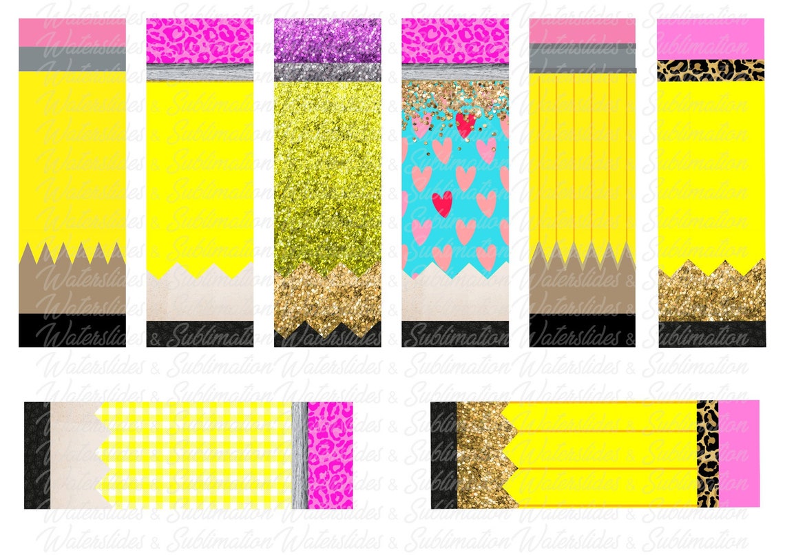 Pen Wrap 7372 Pencil's Digital NO SVG Etsy