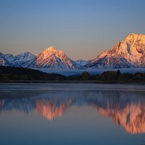 Bergaufgang im Grand Teton Nationalpark