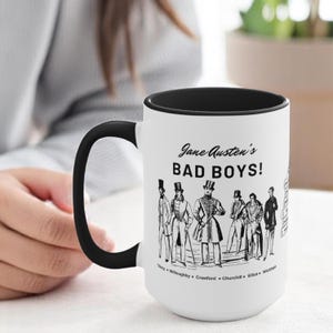 Jane Austen Character Mug