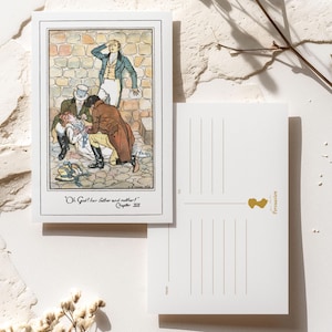 Jane Austen Persuasion Postcard Literary Quote Card Romantic Art Print Stationery Regency Reader Book Lover Gift Idea Classic Novel Bookworm