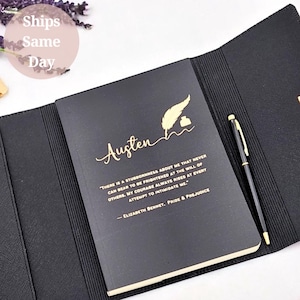 Book Lover Journal Gift Jane Austen Pride And Prejudice Bookish Gifts For Woman Book Club Gifts For Readers Journaling For Mom Gift Ideas