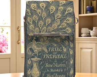 Pride And Prejudice Purse For Jane Austen Fan Gift Bookish Crossbody Bag Literary Accessory Regency Era Gift Idea Classic Literature Style