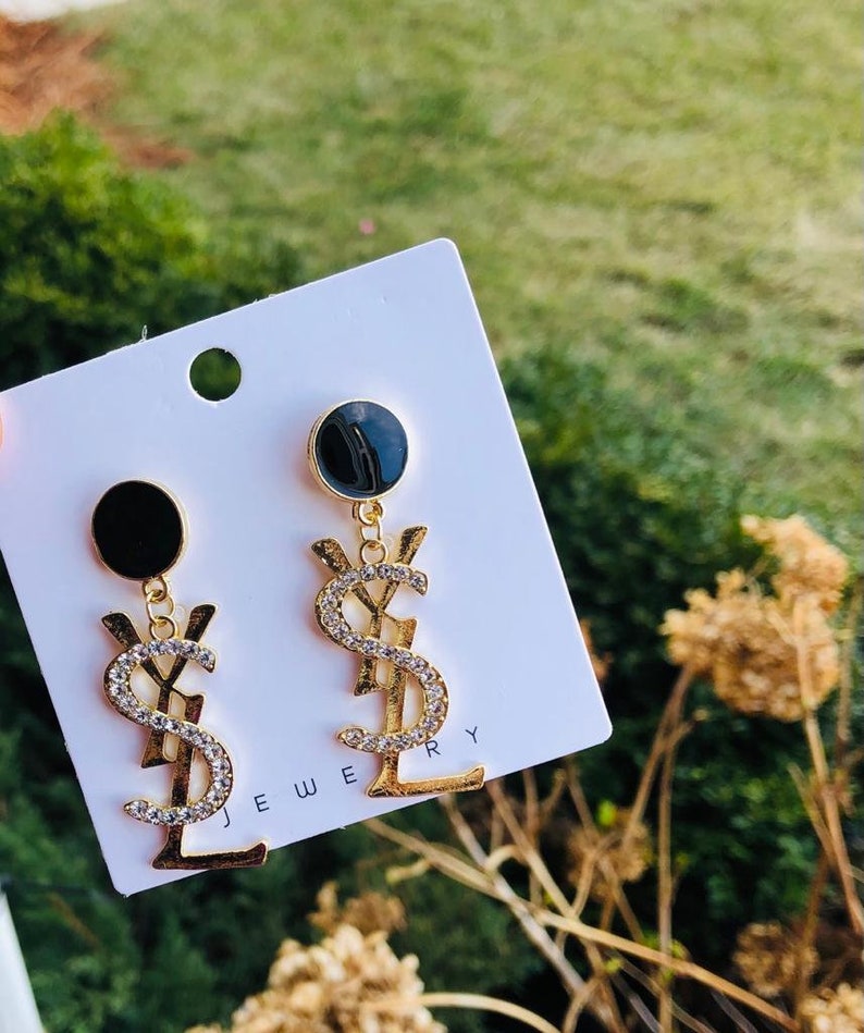 YSL Earrings Brand InspiredGreat Quality Drop Long Earrings will not tarnish or Fade