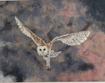 Majestic Barn Owl
