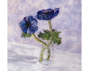 Blue Anemones