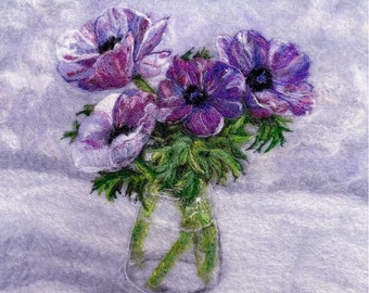 Purple Anemones