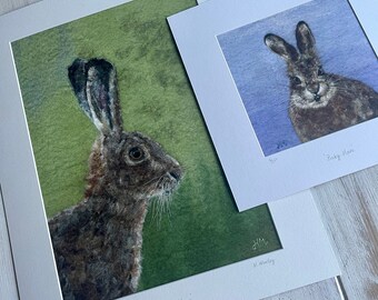 Mummy and Baby Hare