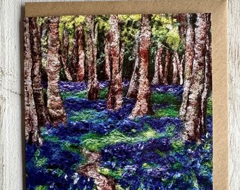 Art Card Bluebell Woods