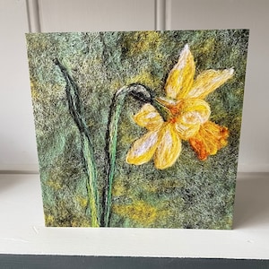 Art Card First Daffodil