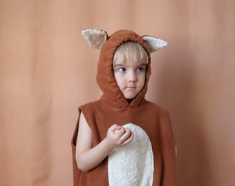 Organic cotton, Christmas present, Fox, Fox Costume, Children Costume, Kids clothing, Eco-friendly, kid clothes, natural materials,GOTS