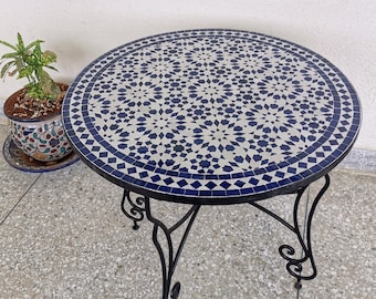 CUSTOMIZABLE Mosaic Table - Crafts Mosaic Table - Mosaic Table Art - Mid Century Mosaic Table - Handmade Coffee Table For Outdoor & Indoor