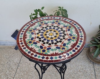 CUSTOMIZABLE Mosaic Table - Zellije Coffee Table