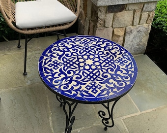 CUSTOMIZABLE Mosaic Table - Crafts Mosaic Table - Mosaic Table Art - Mid Century Mosaic Table - Handmade Coffee Table For Outdoor & Indoor