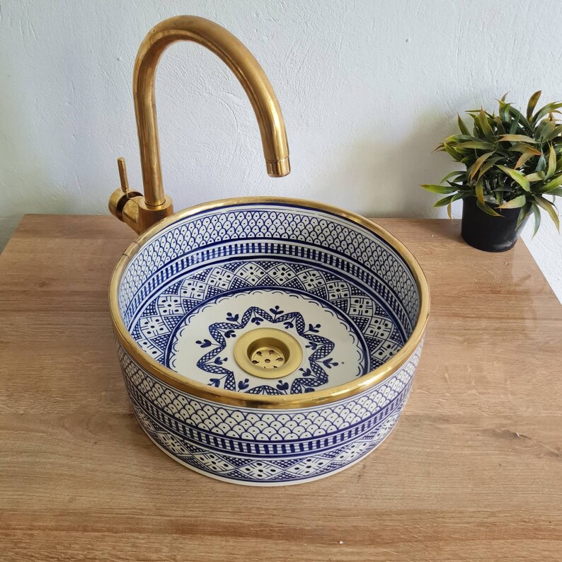 Handcrafted Farmhouse Basin Midcentury Modern Vanity Sink Etsy Canada