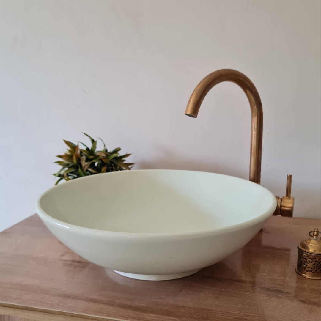 Mint Green Bathroom Sink Rustic Washbasin Etsy