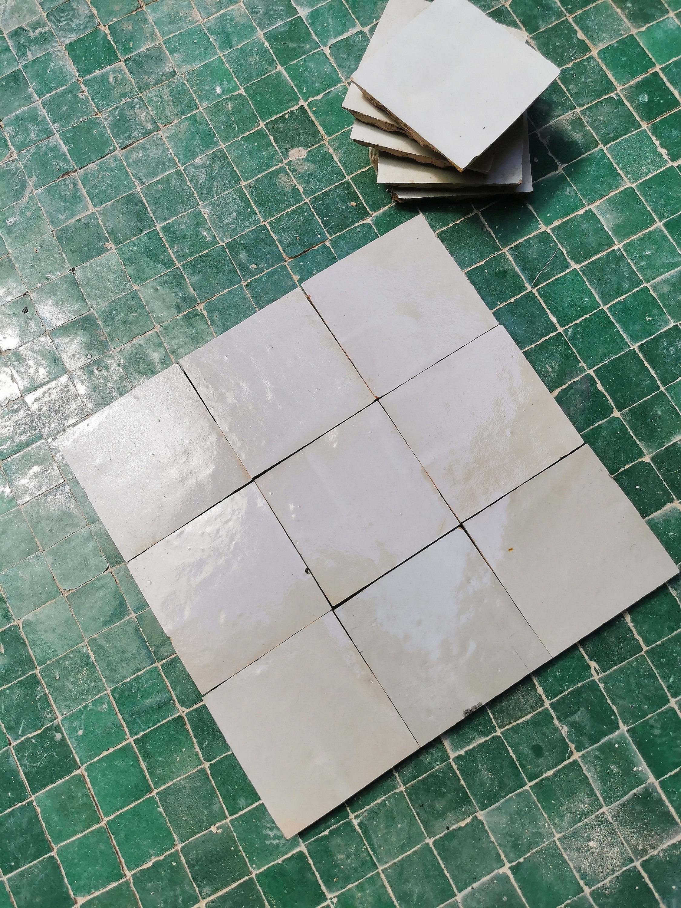 4 Square Tile Cermaic Tile Template Four Inch Craft 