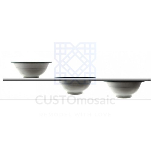 CUSTOMIZABLE Ceramic shops Vessel / Drop In Sink, Bathroom Ceramic Sink Bowl, HandPainted Ceramic Basin, Bathroom Improvement, Bathroom Remodeling