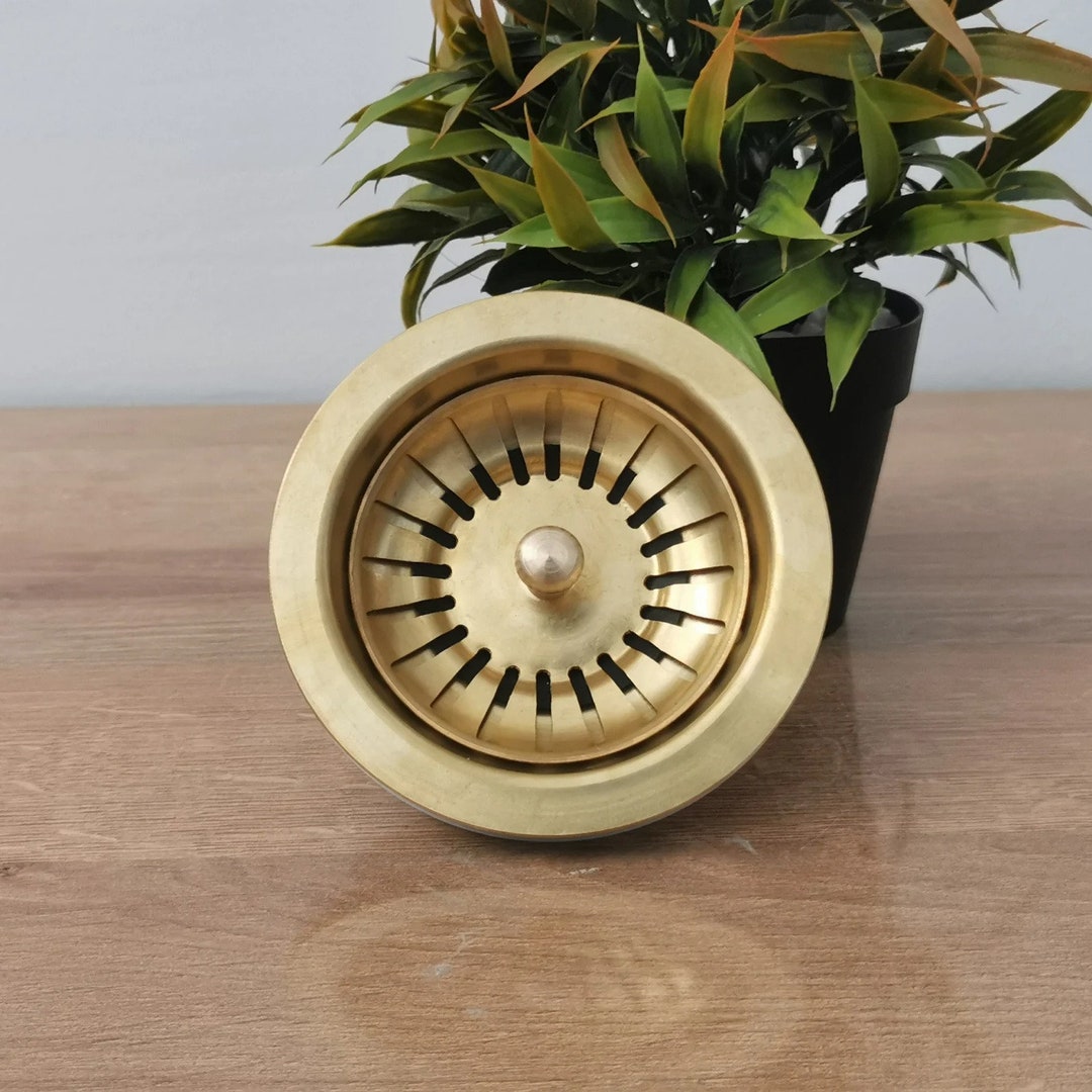 Handmade Brass/copper Bar Sink Drain Basket Suitable for Our BAR