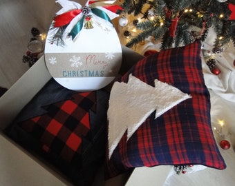 Christmas Gift box – (Christmas Tree Cushion Box) Handmade