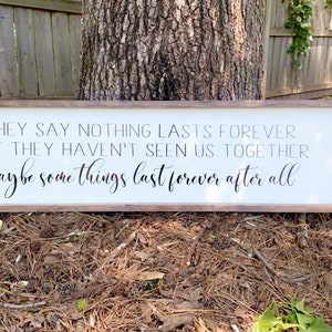 Handmade Farmhouse Sign