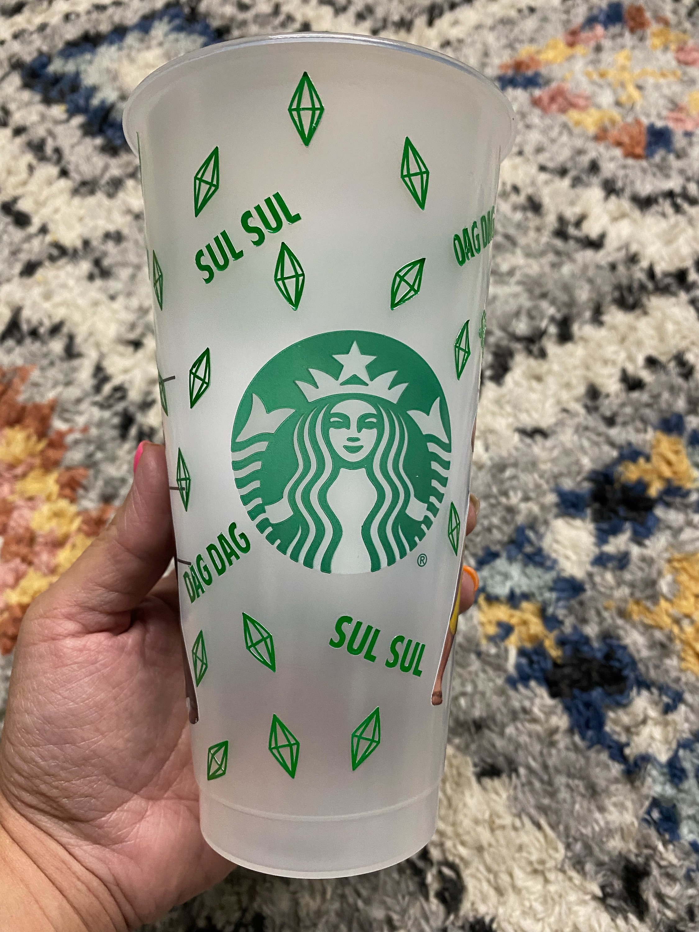 Personalized Sims Cold Tumbler 