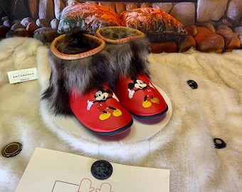 Janine 8 Women's Recycled Fur Indoor Moccasin