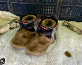 Les Françoise 7 WOMEN'S recycled fur indoor moccasin