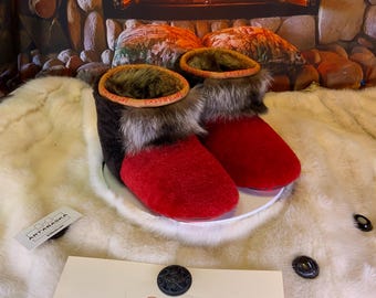 Women's Aline 9 Recycled Fur Indoor Moccasin