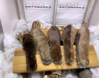 Felt and recycled fur soles. Sizes 5 to 13 Men.