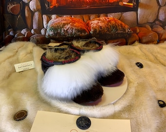 Les Yollande 6 WOMEN'S recycled fur indoor moccasin