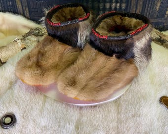 Les Murielle 10 Men's Recycled Fur Indoor Moccasin