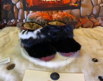 Men's Laurianne 10 recycled fur indoor moccasin