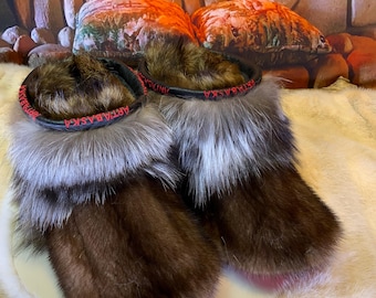 Dorothée 9 Women's Recycled Fur Indoor Moccasin