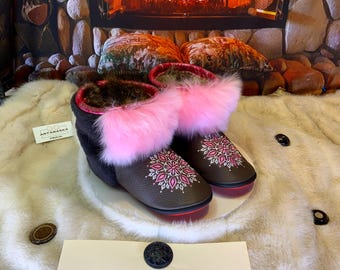 Jacqueline 9 Women's Recycled Fur Indoor Moccasin