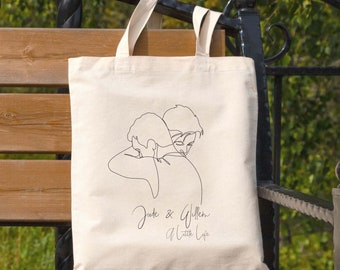 A Little Life Tote Bag, Jude and Willem, Hanya Yanagihara, A Little Life Book, Literary Book Bag, Bibliophile Tote, Book Lover Gift