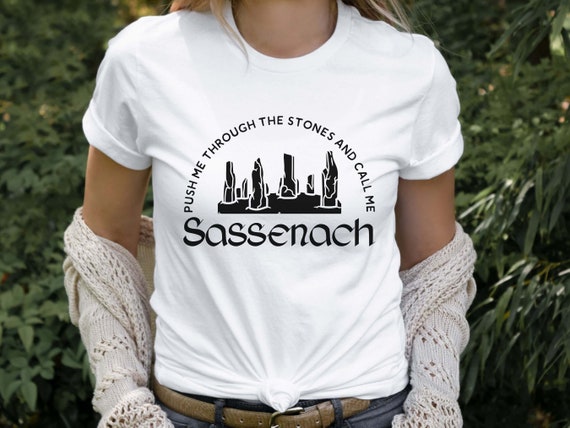 Camisa Sassenach Camiseta Outlander Diana Gabaldon Craigh na Dun Jamie Fraser Claire Fraser Outlander Apparel Book Lover Gift Etsy Espana