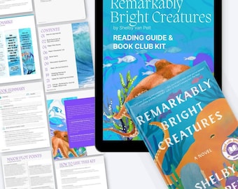 Remarkably Bright Creatures Book Club Guide, Discussion Questions, and Activity and Meeting Planner