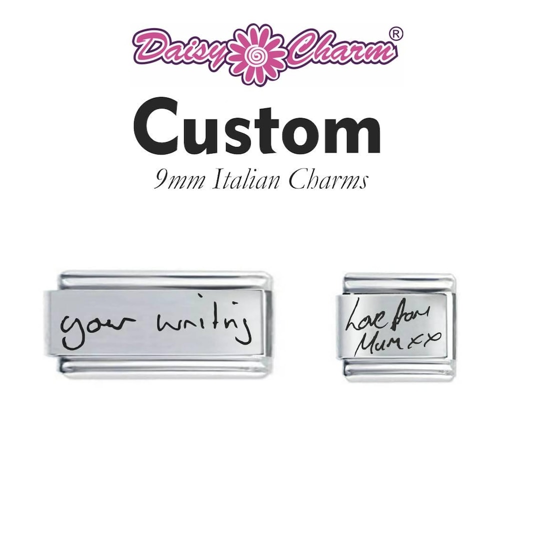 Italian Charm Personalised Nomination Charms Photo Daisy Charm