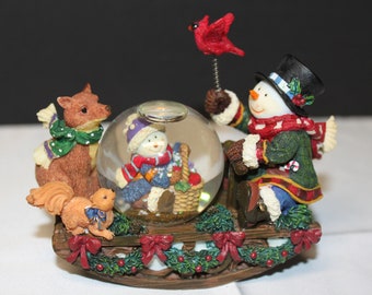 Kirkland Christmas Snow Globes, Christmas Snow Globes,Cardinal