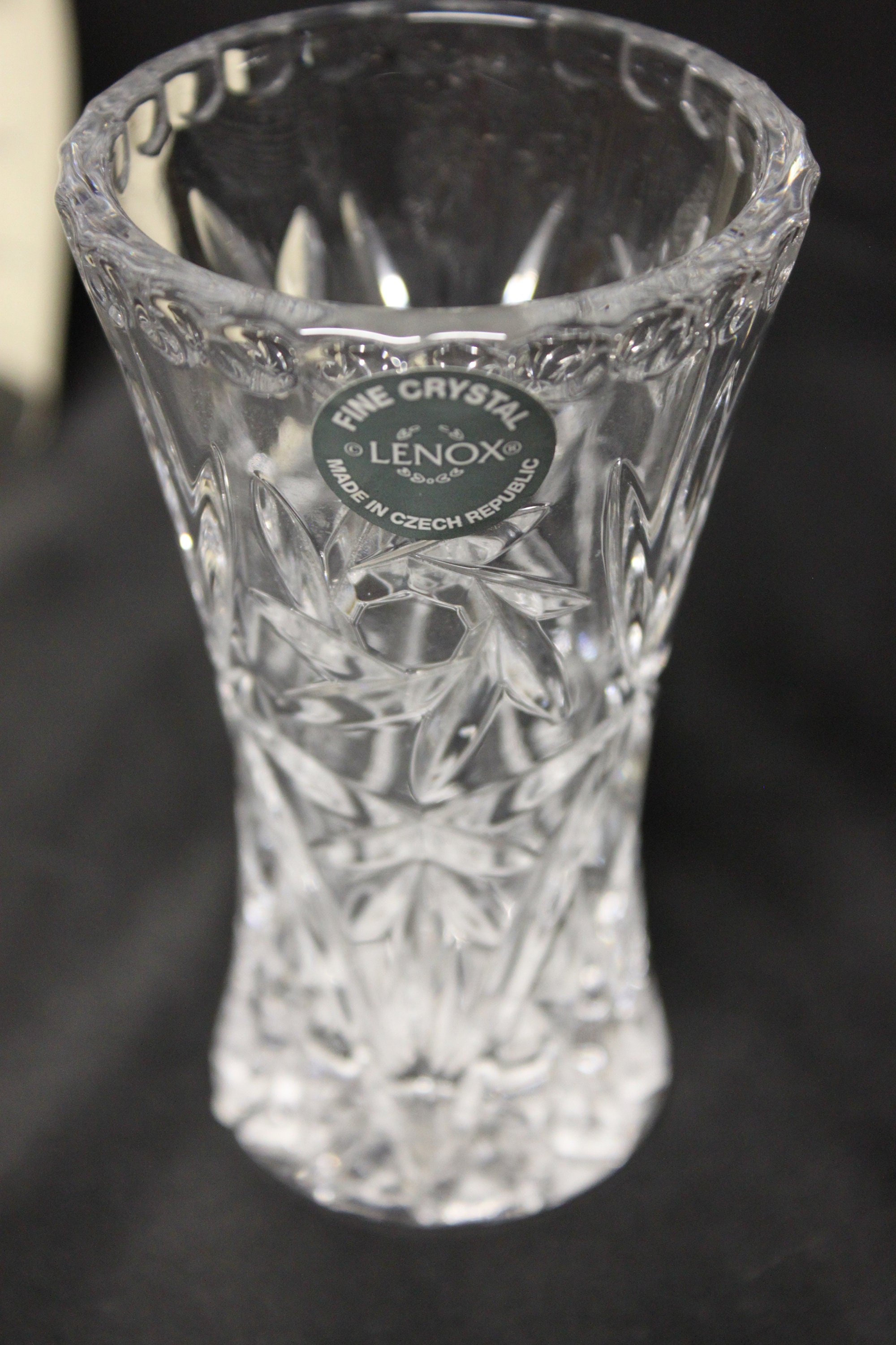 4 Flower Vase Lenox Crystal Star Vase by LENOX Etsy